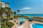 Spend a Sunny Day by the Gulf Front Pool 